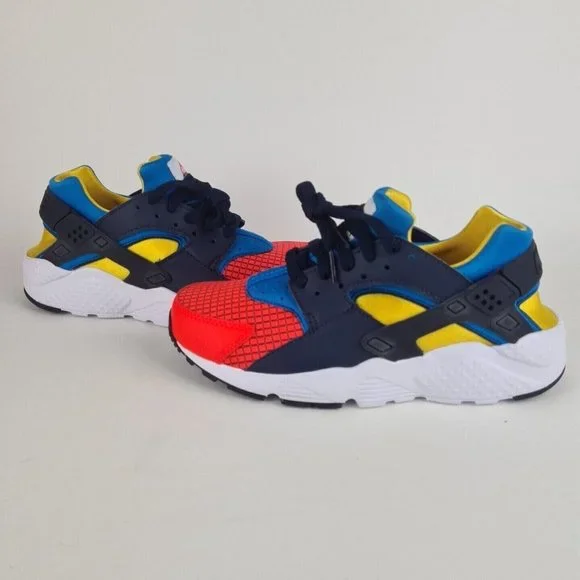 Nike Huarache Run Now Shoes Athletic Bright Crimson - Picture 7 of 12